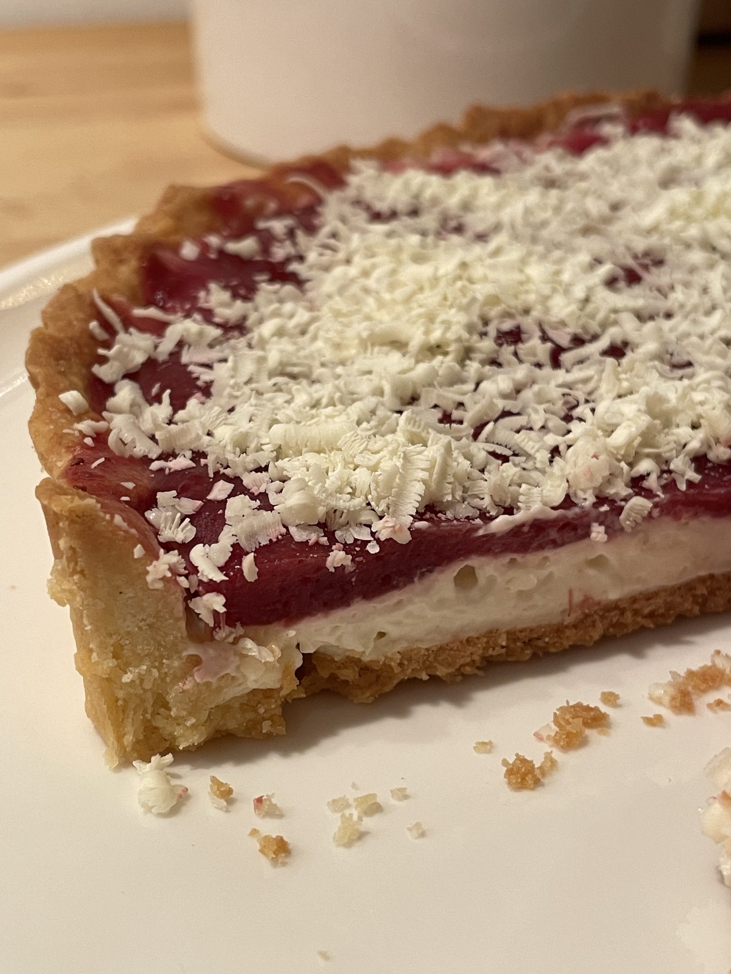 Spaghettieis-Kuchen