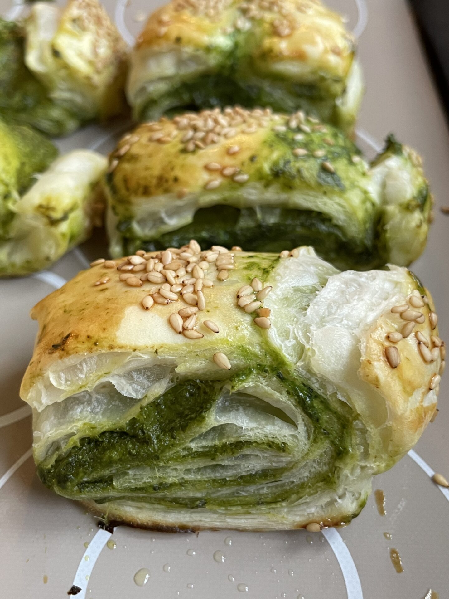 Spinat-Feta-Teilchen (von Bärbel Schäfer)