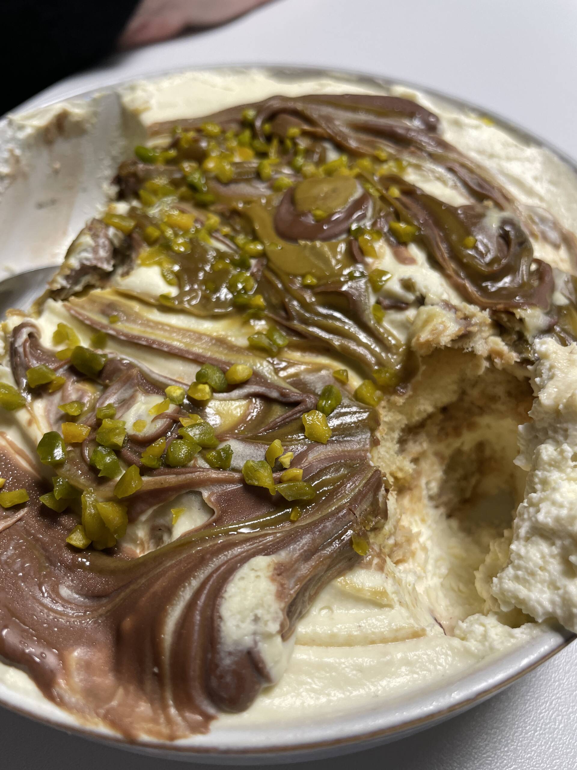 Tiramisù al pistacchio