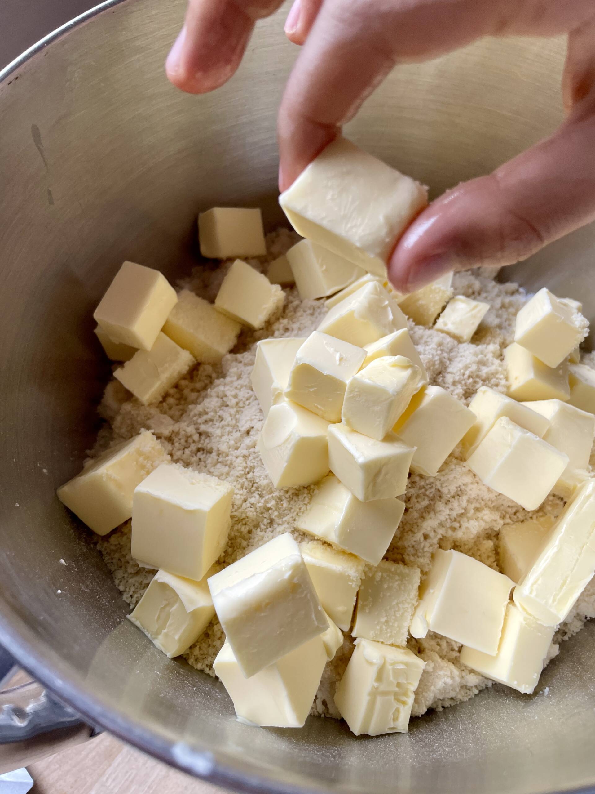 Vanillekipferl – Schritt 1