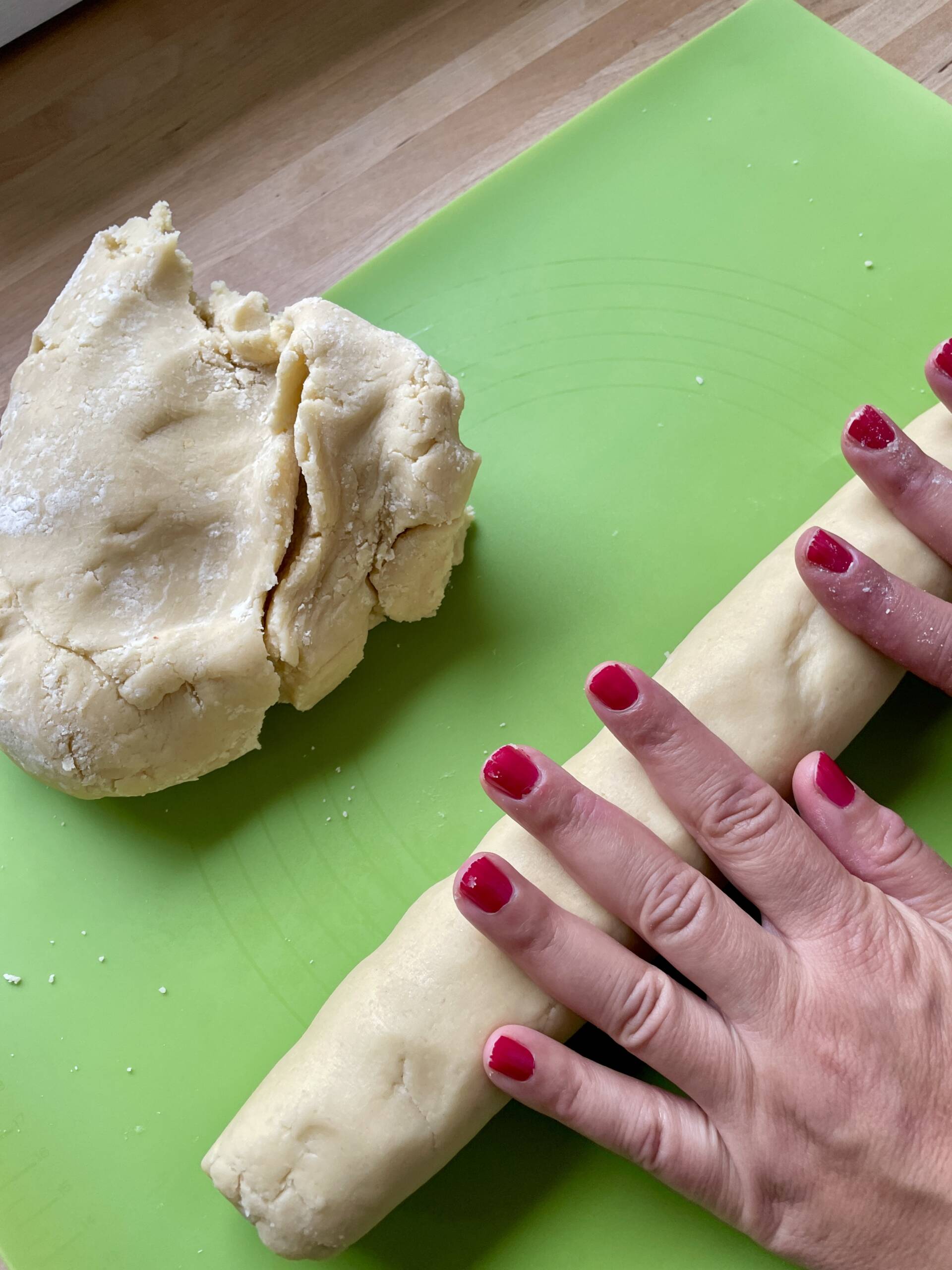 Vanillekipferl – Schritt 2