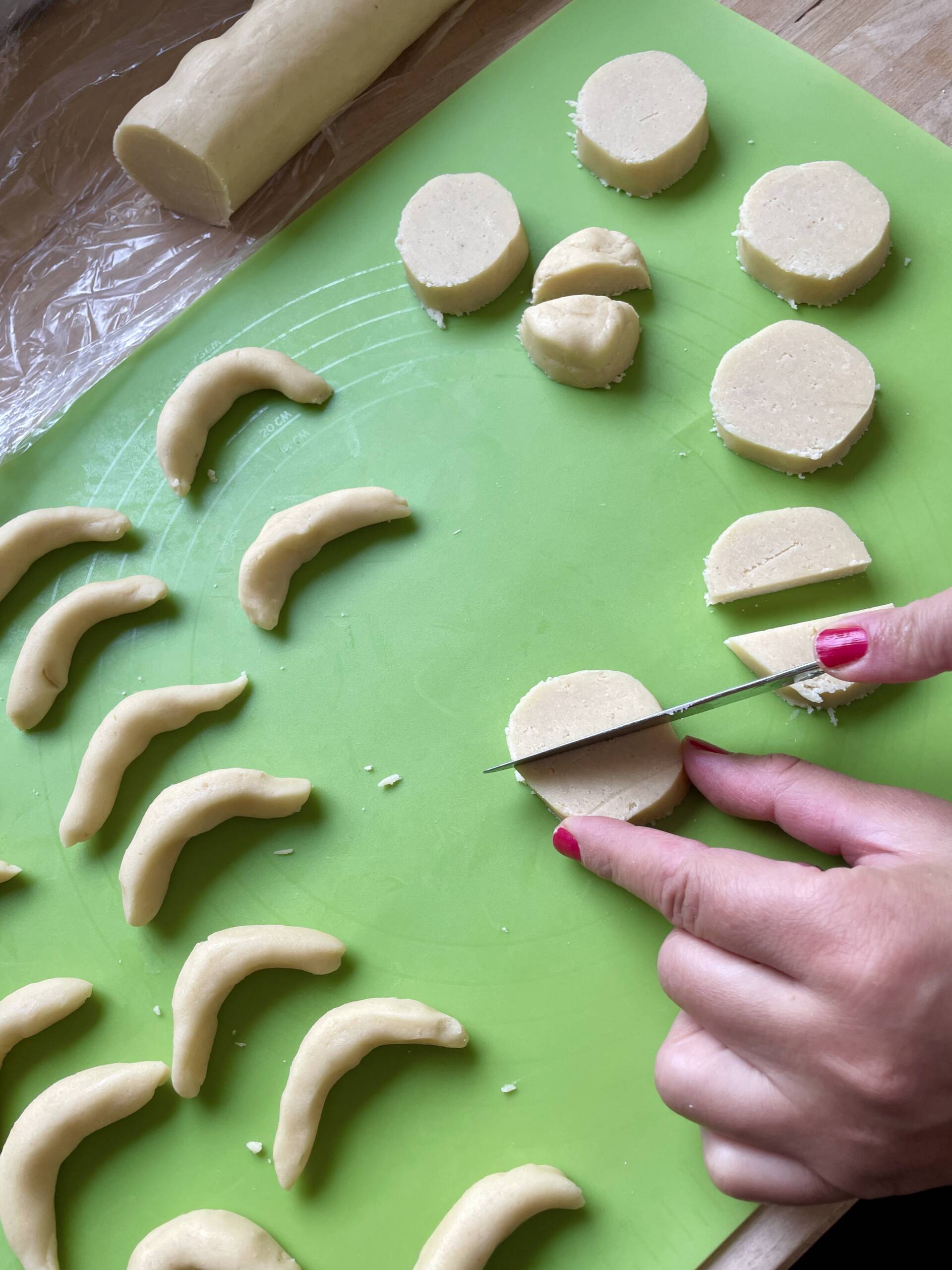 Vanillekipferl – Schritt 3