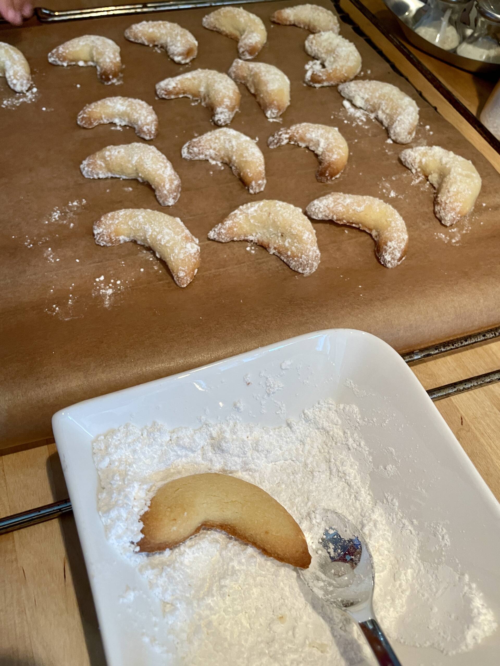 Vanillekipferl – Schritt 4